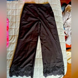 Crop high waist dress pants